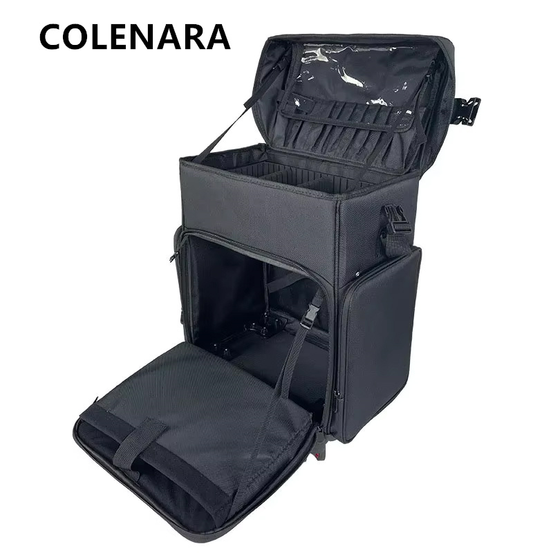 Womens Backpack - Maletín de Cosméticos COLENARA para Mujer,