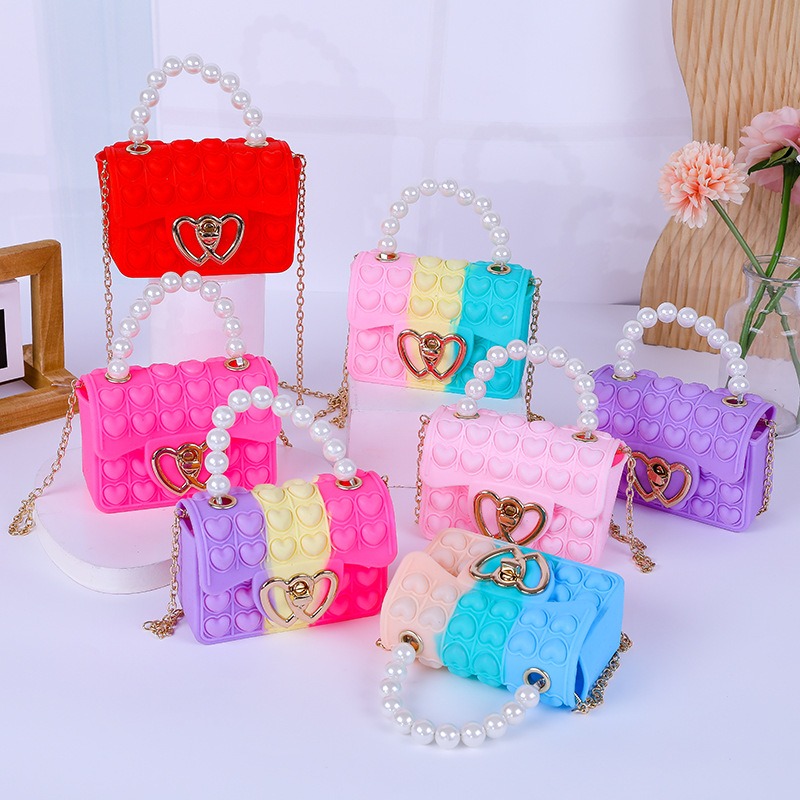 Women Bags Offers - Bolso de gelatina de burbujas de