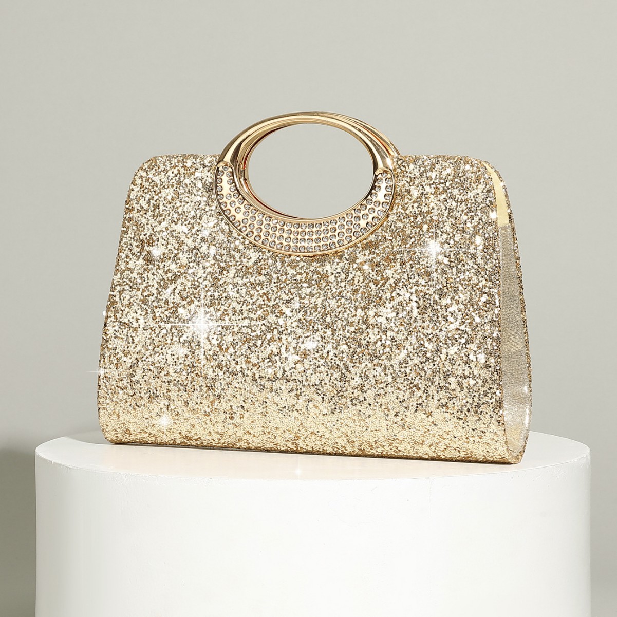 Women Bags In Trend - Bolso de mano vintage con textura