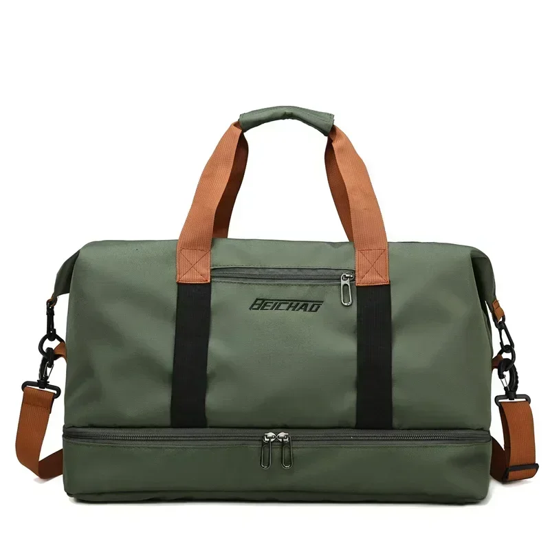 Doctor Bag Leather - Bolsa de gimnasio de viaje de