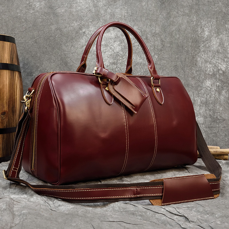 Doctor Bag Leather - Bolsos de viaje de cuero Real