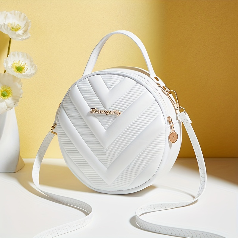 Bolso de Mano Mini Tejido de M - Top Handle Structured reseña y precio