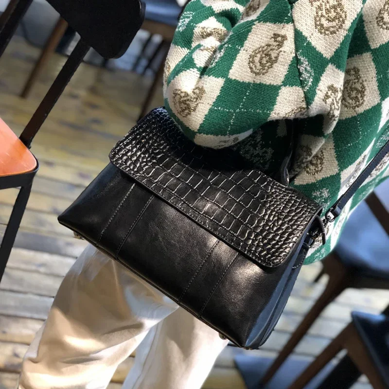 Bolso cruzado de cuero auténti - Doctor Bag Leather reseña y precio