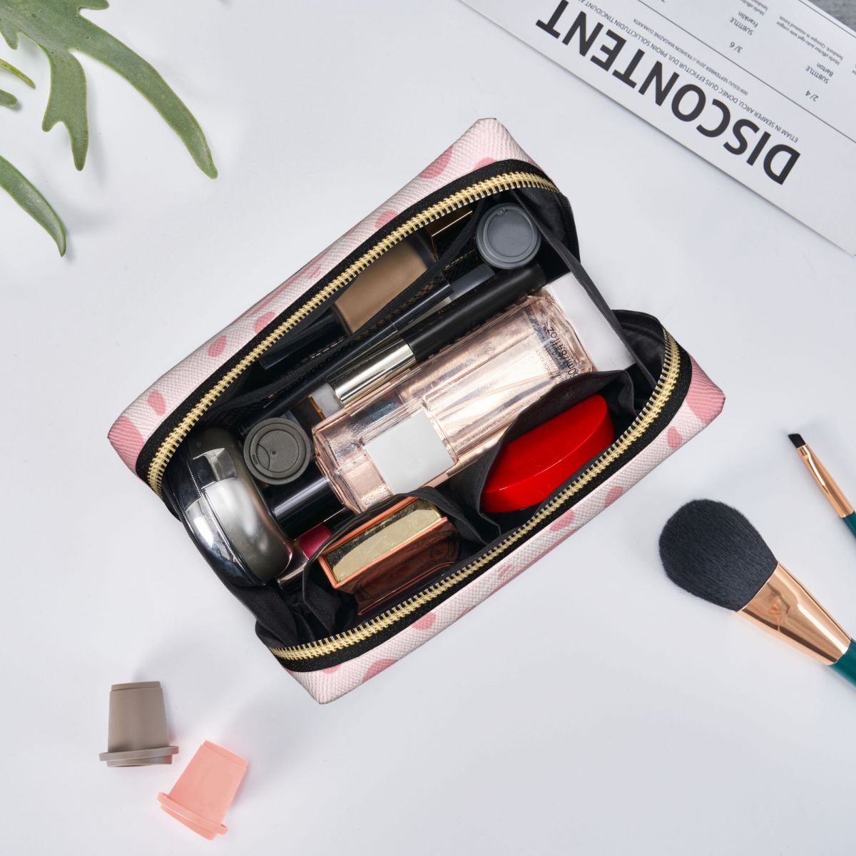 Bolsa de maquillaje grande par - Doctor Bag Leather reseña y precio