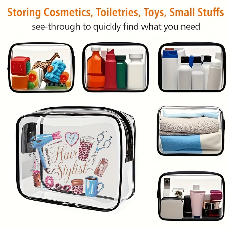 Bolsa de maquillaje transparen - Women Bags For Airport reseña y precio