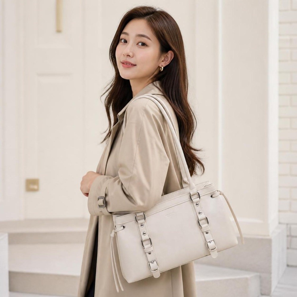 Bolso de Mano Estructurado y D - Top Handle Structured reseña y precio