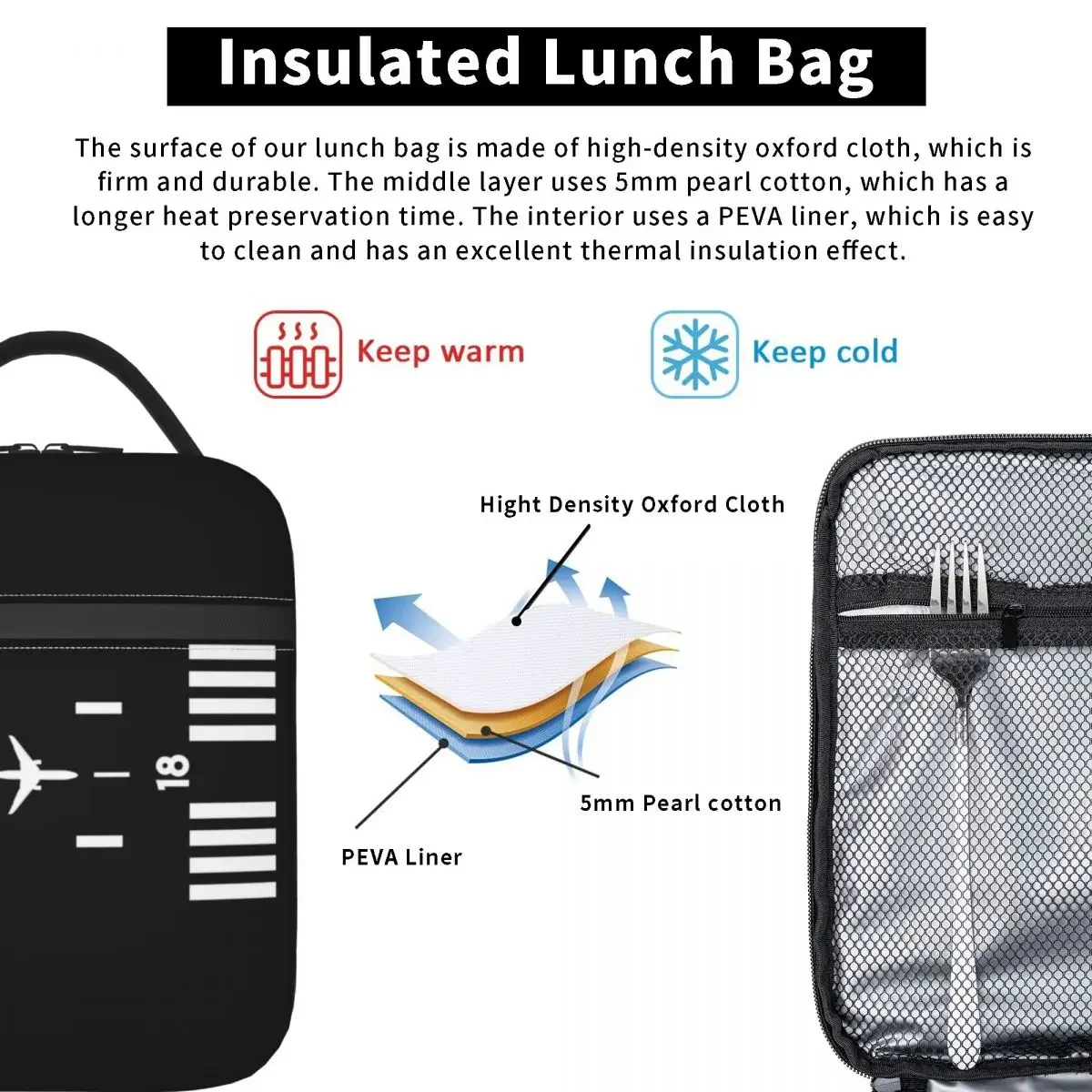 Bolsa de almuerzo aislada para - Women Bags For Airport reseña y precio