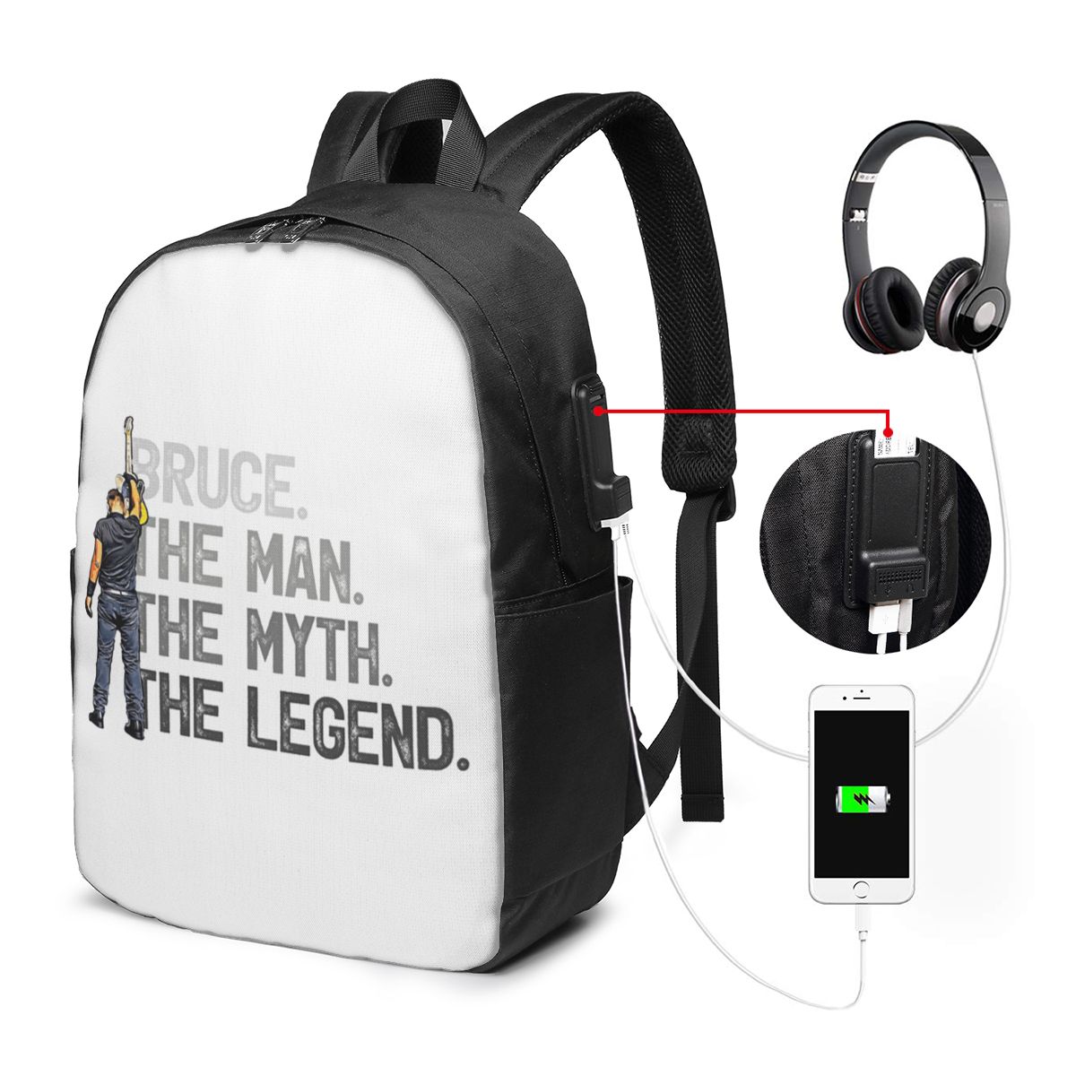 Mochila Bruce Springsteen, bol - Womens Backpack reseña y precio