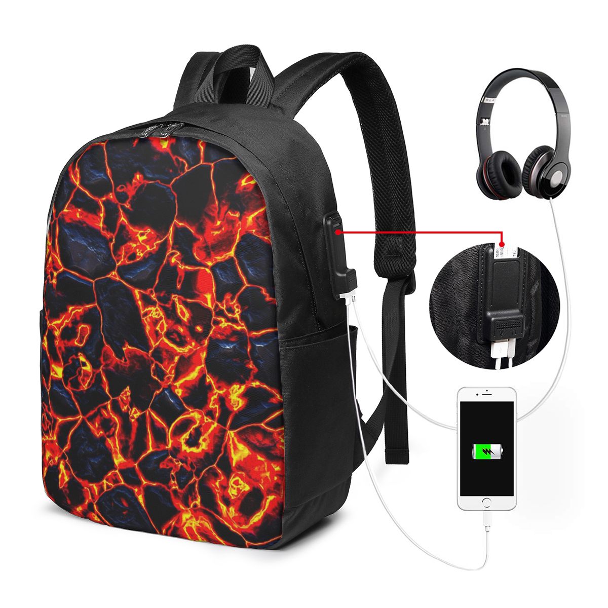 Mochila Magma Volcano Lava Fir - Womens Backpack reseña y precio