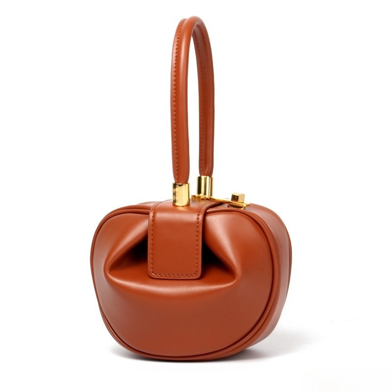 Bolso de Hombro de Cuero Genui - Top Handle Structured reseña y precio