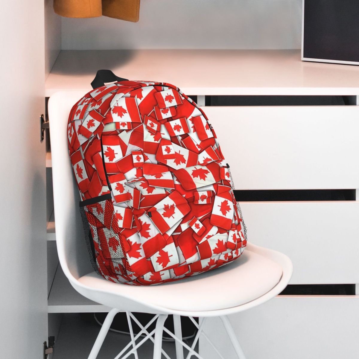 Mochila con diseño de bandera  - Women Bags Canada Sale reseña y precio