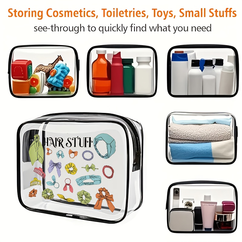 Bolsa de maquillaje transparen - Women Bags For Airport reseña y precio