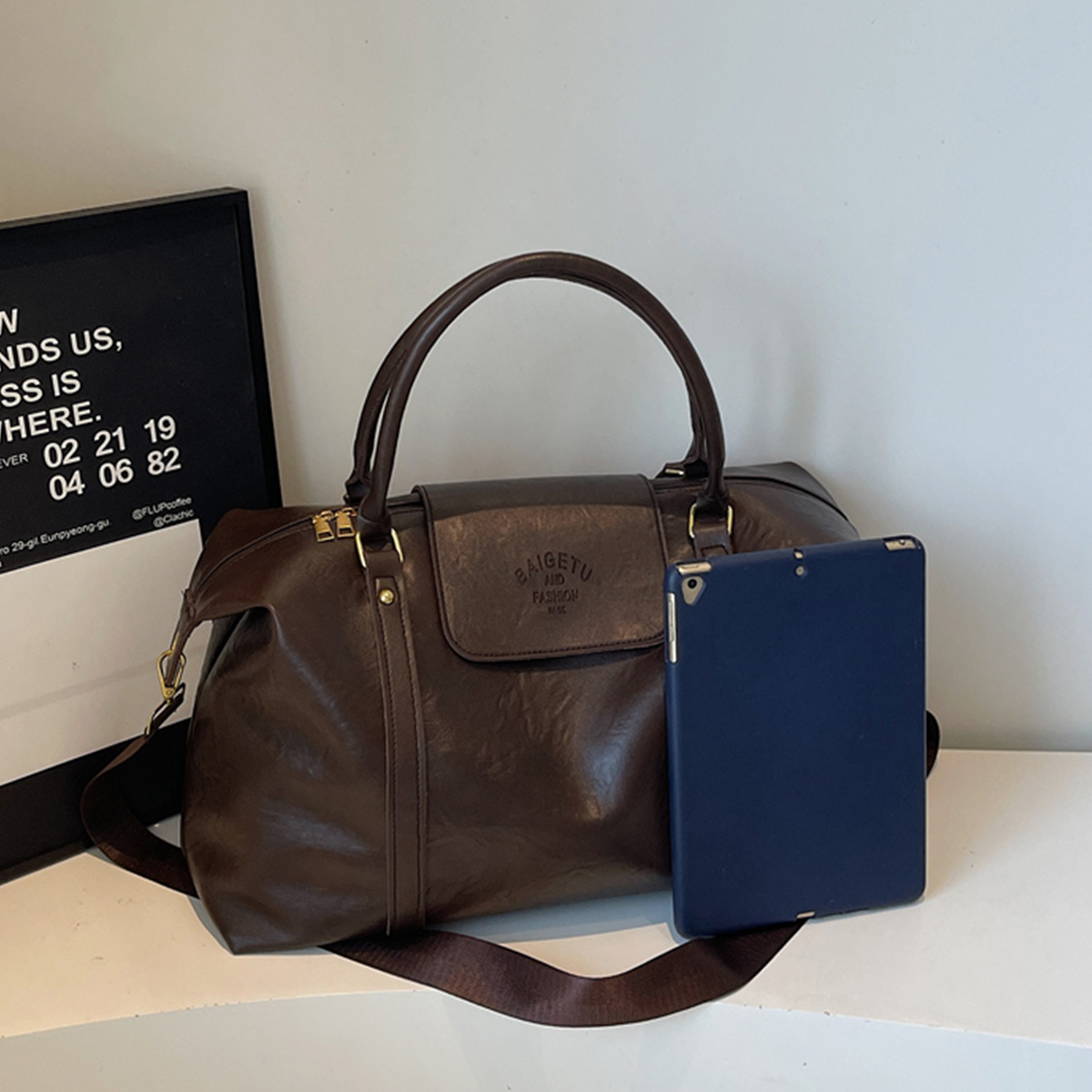 Bolso cruzado de charol Retro  - Women Bags For Airport reseña y precio
