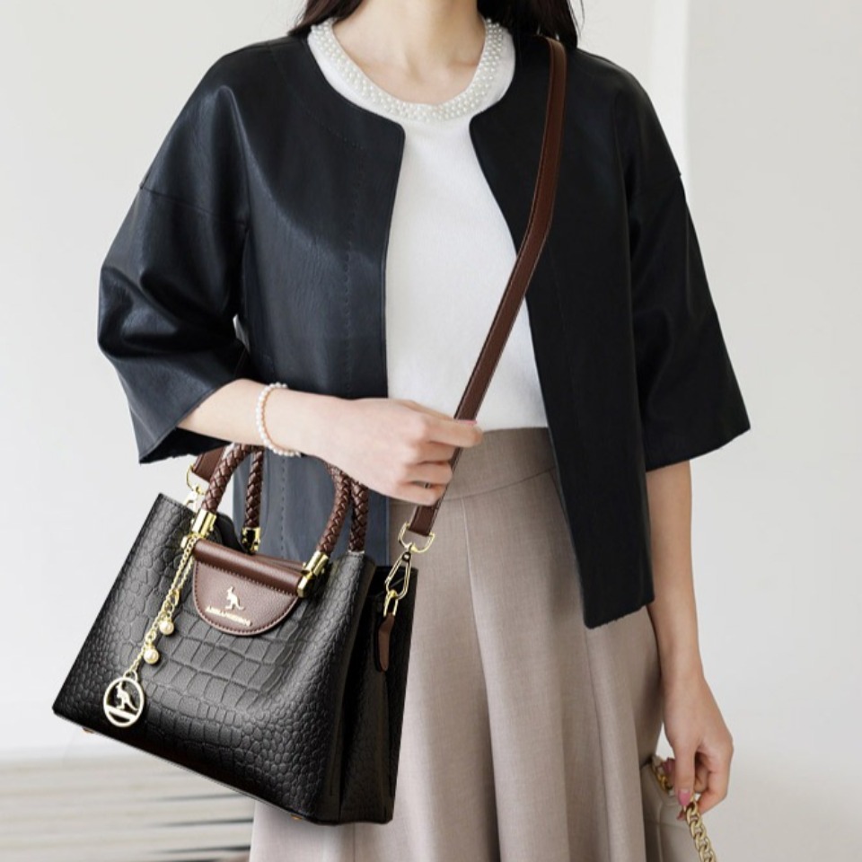 Bolso de mano informal de cuer - Women Bags In Sale reseña y precio
