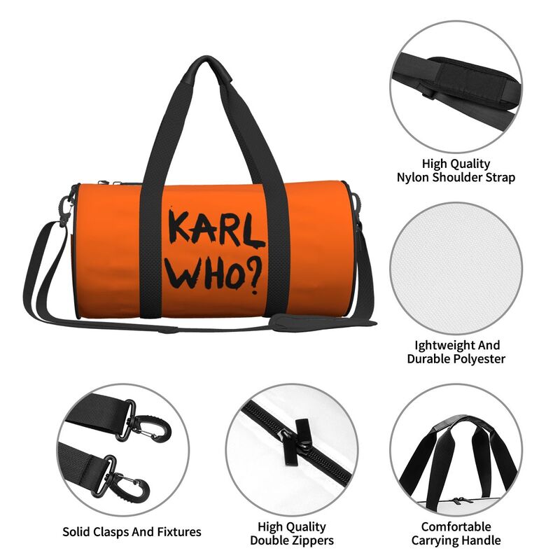 Bolsa de Viaje Redonda Karl Wh - Women'S Karl Bags reseña y precio