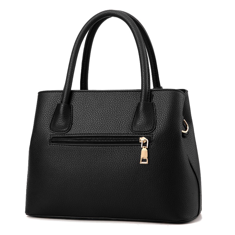 Bolso de cuero PU con asa supe - Top Handle Structured reseña y precio