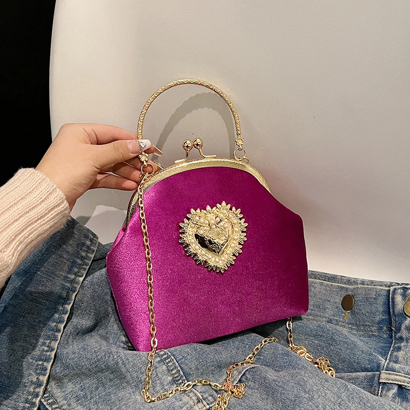 Cadenas, marco de terciopelo,  - Women Bags In Sale reseña y precio