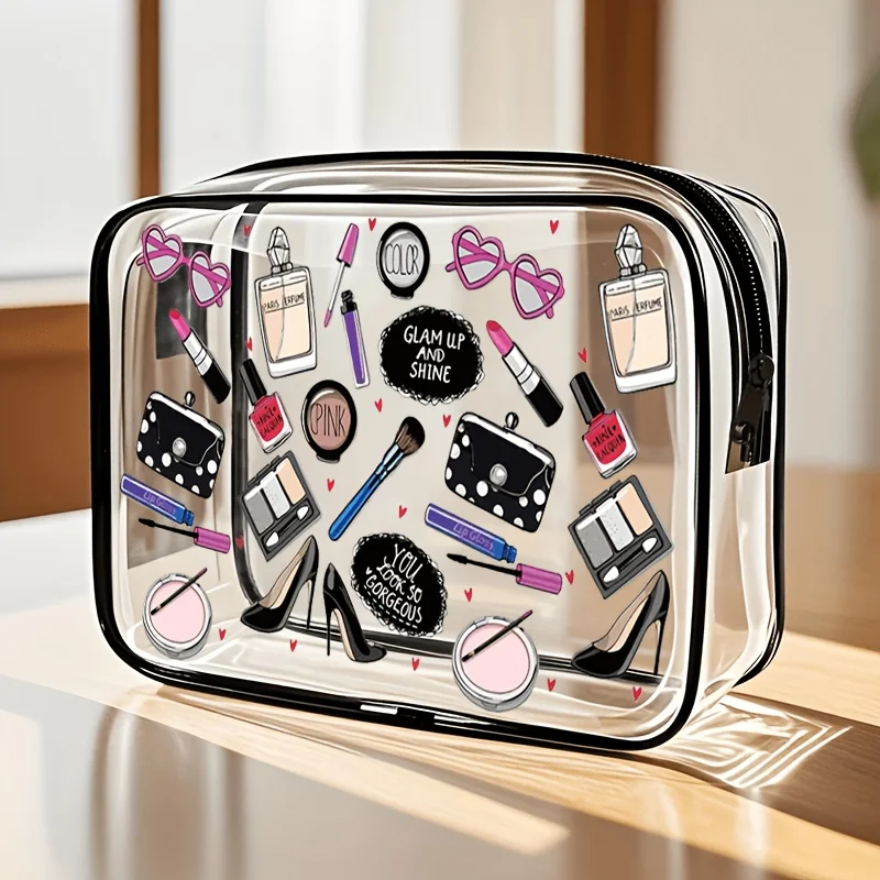 Bolsa de maquillaje transparen - Women Bags For Airport reseña y precio