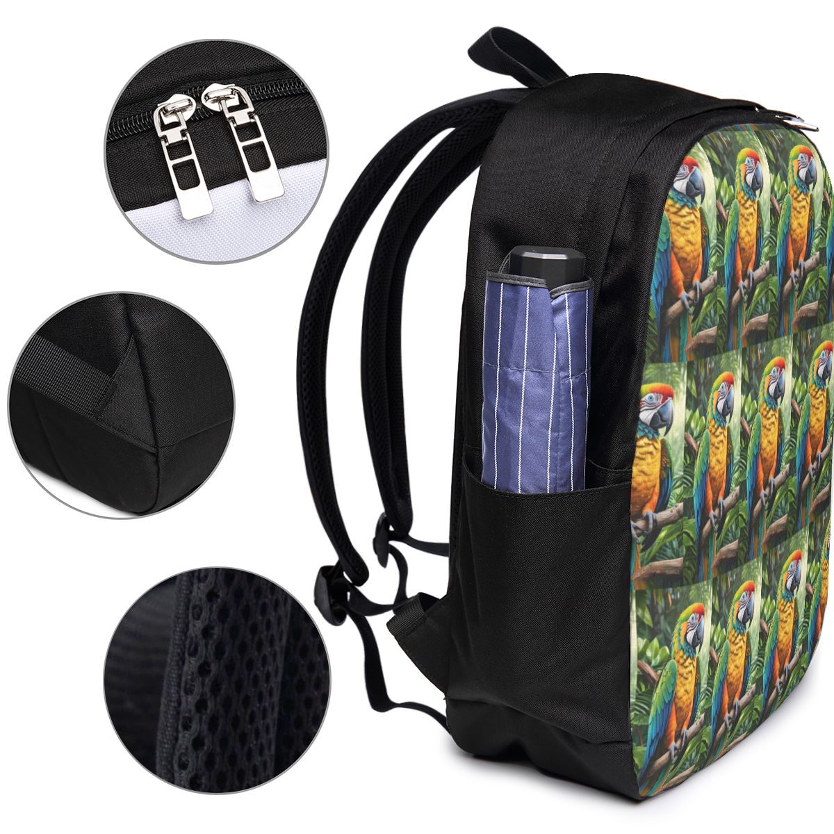 Mochila con diseño de loros ma - Womens Backpack reseña y precio