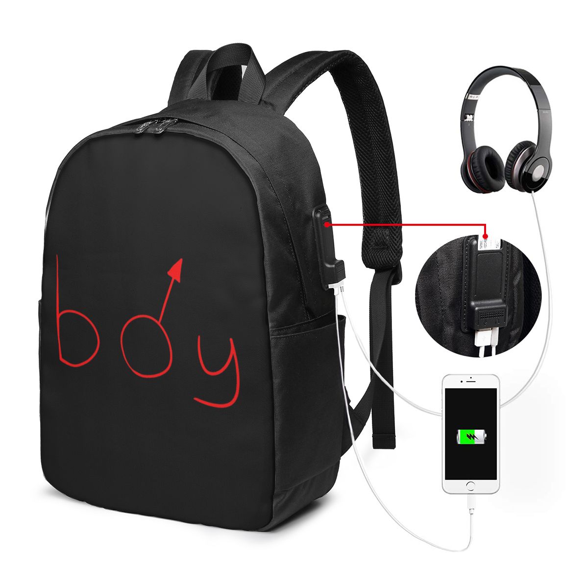 Boymoder-mochila con sombrero  - Womens Backpack reseña y precio