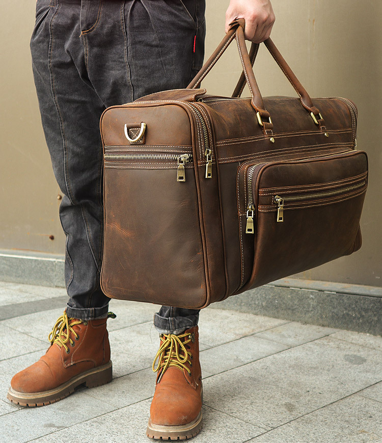 Bolsa de viaje de cuero de vac - Doctor Bag Leather reseña y precio