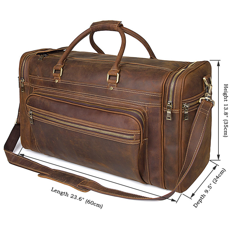Bolsa de viaje de cuero de vac - Doctor Bag Leather reseña y precio