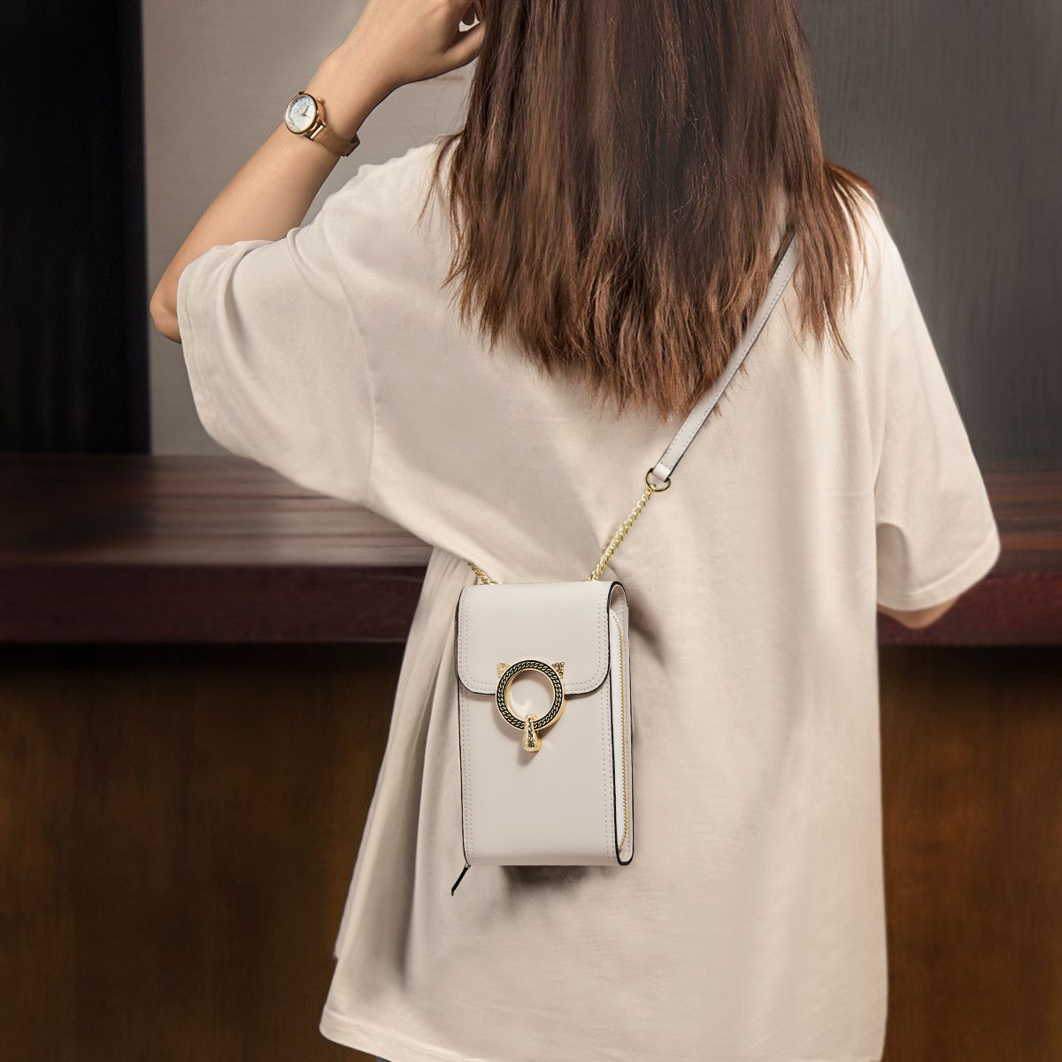 FOXER-Bolso de cuero sintético - Women'S Bags Jacquemus reseña y precio